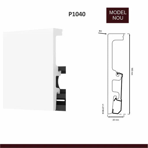Plinta ARBITON, VЕGА P1040 100x20 2.4m