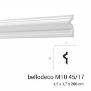 Plintă de perete XPS M 10 45x17 2m