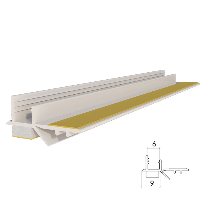 Profil din PVC autoadeziv pentru geam