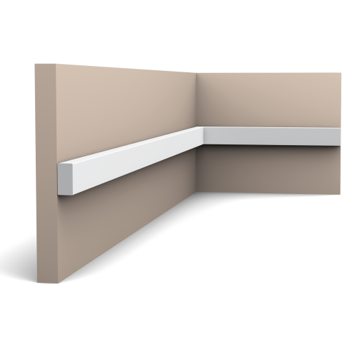 Plinta Duropolymer SX194 SQUARE 1x2x2000mm
