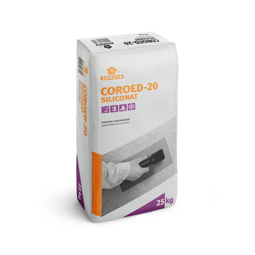 Tencuiala decorativa Coroed-20 Siliconat 25kg