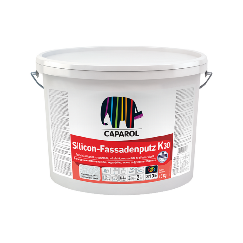 Tencuială decorativă Silicon-Fassadenputz K și R 25kg