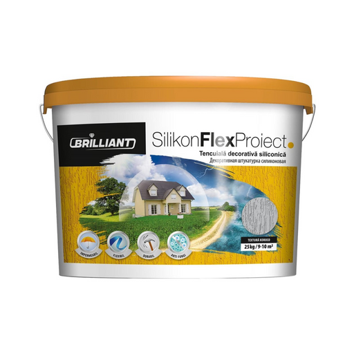 Tencuiala decorativa Silikon Flex Proiect Koroed 25kg