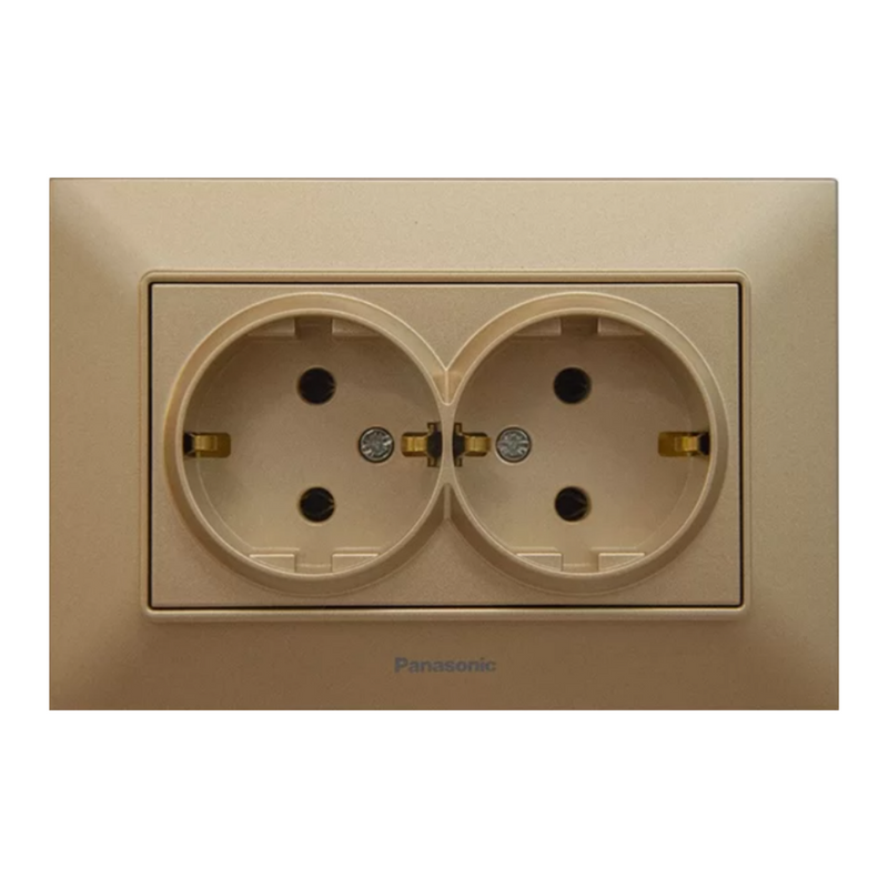 Arkedia Slim Priza dubla cu impamantare 16A