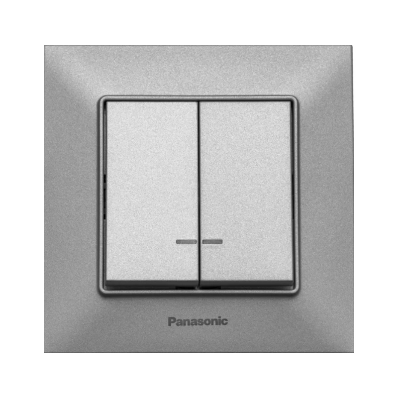 Arkedia Slim Intrerupator 2 clape cu luminita
