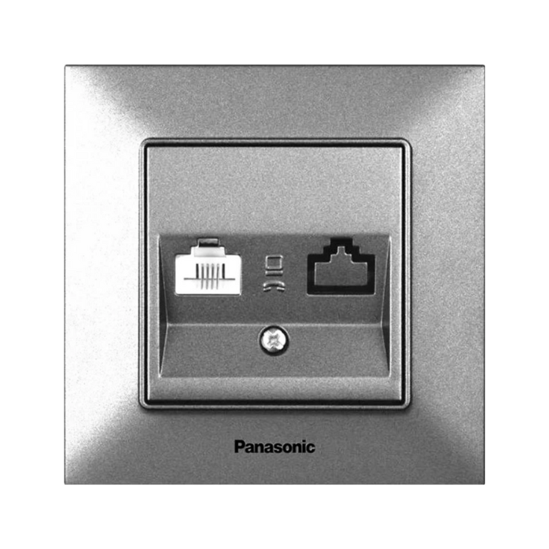Priza telefonica ordinara ' RJ11 cat3 ' Arkedia Slim Panasonic