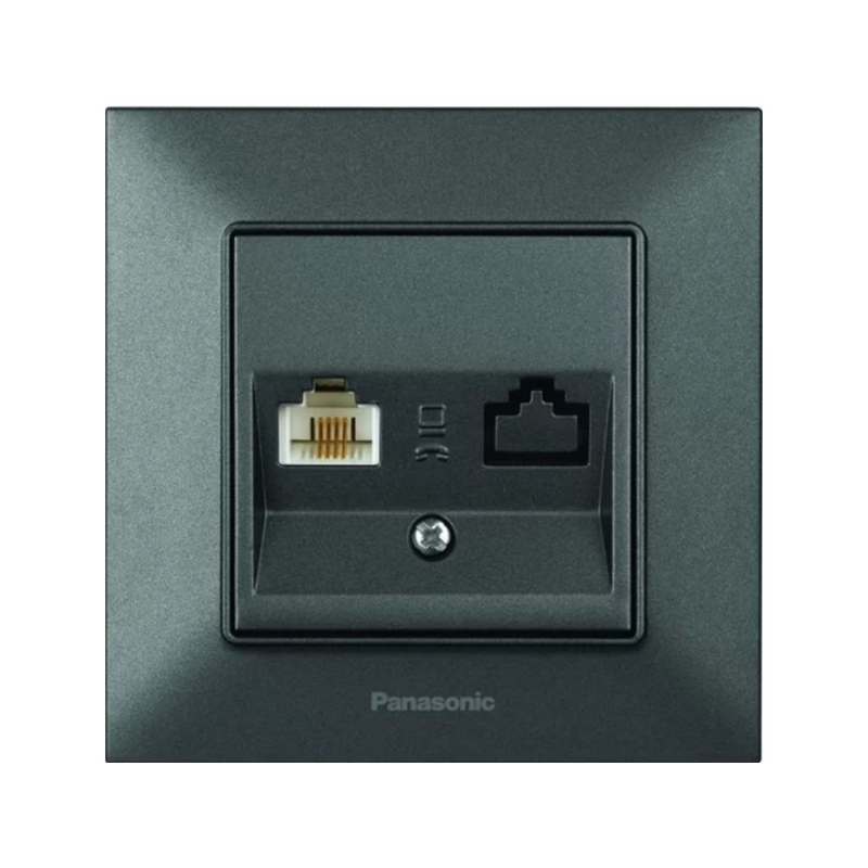 Priza telefonica ordinara ' RJ11 cat3 ' Arkedia Slim Panasonic
