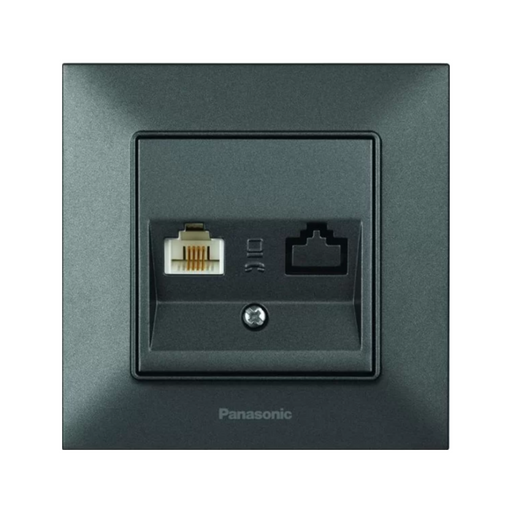 Priza telefonica ordinara ' RJ11 cat3 ' Arkedia Slim Panasonic
