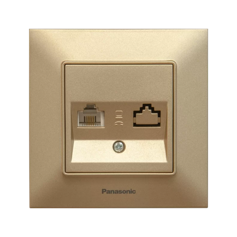 Priza telefonica ordinara ' RJ11 cat3 ' Arkedia Slim Panasonic