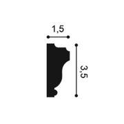 Molding Duropolimer PX117 - Madew Decor - Finisaje pentru casa ta 