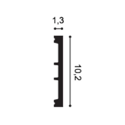 Molding Duropolimer SX163 SQUARE - Madew Decor - Finisaje pentru casa ta 