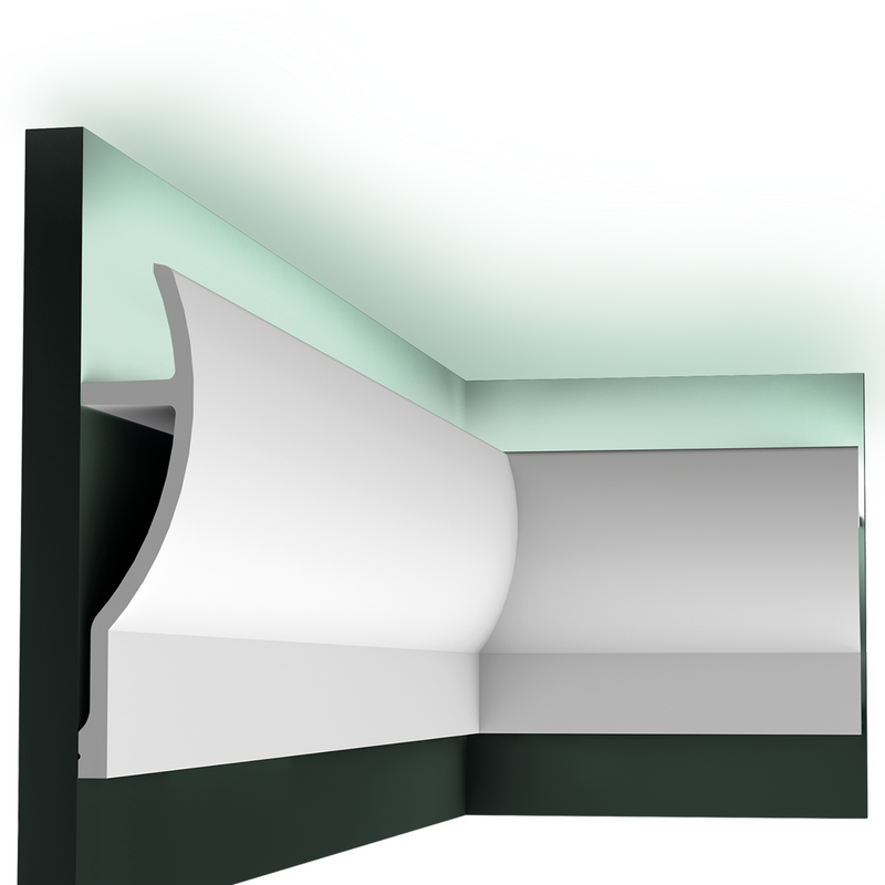 Bagheta Poliuretan C372 FLUXUS - Madew Decor - Finisaje pentru casa ta 