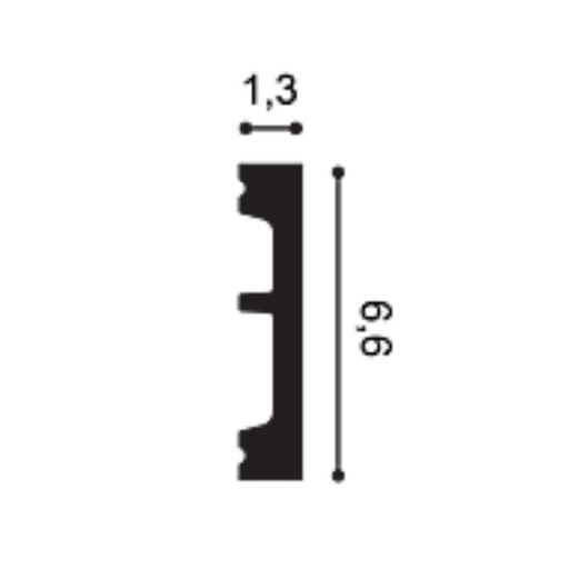 Molding Duropolimer SX157 SQUARE - Madew Decor - Finisaje pentru casa ta 