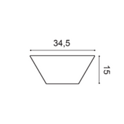 Panou poliuretan W101 TRAPEZIUM - Madew Decor - Finisaje pentru casa ta 