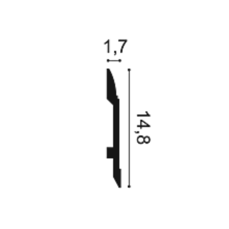 Plinta Duropolymer SX104