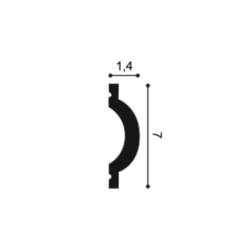 Molding poliuretan P9901 - Madew Decor - Finisaje pentru casa ta 