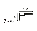 Baghet Duropolymer CX197 U-STEPS 50x93 2m