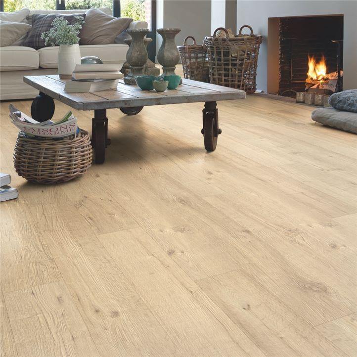 Laminat de stejar sablat, nuanta naturala - Madew Decor - Finisaje pentru casa ta 