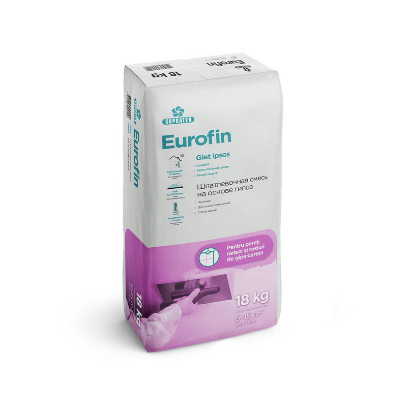 Glet pe baza de ipsos Eurofin